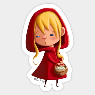 Little Red Riding Hood Sticker